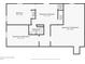 Basement floorplan showing finished and unfinished areas at 1120 Starline Se Dr, Smyrna, GA 30080