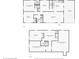 Basement floor plan showing one bedroom, one bathroom, and unfinished areas at 1120 Starline Se Dr, Smyrna, GA 30080
