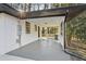 Covered patio with concrete flooring and white brick exterior at 1120 Starline Se Dr, Smyrna, GA 30080