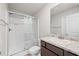 Bathroom with shower, toilet and granite countertop at 12 Enclave Blvd, Covington, GA 30014