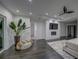 Bedroom with a plush sitting area and access to a private patio at 55 Serendipity Way, Atlanta, GA 30350