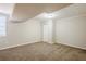 Finished basement with neutral carpet and ample space at 2839 Allegro Nw Dr, Atlanta, GA 30318