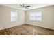 Bright bedroom with hardwood floors and ceiling fan at 2839 Allegro Nw Dr, Atlanta, GA 30318