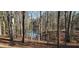 Beautiful backyard with wooded lake view at 1030 Lake Haynes Ne Dr, Conyers, GA 30012