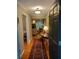 Charming foyer with hardwood floors and elegant lighting at 1030 Lake Haynes Ne Dr, Conyers, GA 30012