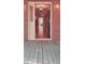 Front door opens to the foyer with a welcome mat at 1030 Lake Haynes Ne Dr, Conyers, GA 30012
