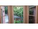 Picture window showing the view of the yard at 1030 Lake Haynes Ne Dr, Conyers, GA 30012