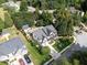 Aerial view of house and surrounding neighborhood at 7108 Roselake Cir, Douglasville, GA 30134