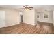 Open living space featuring hardwood floors and lots of natural light at 3519 Adkins Nw Rd, Atlanta, GA 30331