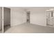 Bedroom with neutral carpeting and private bath access at 7174 Linden Dr, South Fulton, GA 30349