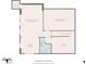 Basement floor plan, showing recreation room, bathroom, and storage at 2750 Olde Towne Pkwy, Duluth, GA 30097