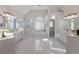Luxurious bathroom with double vanities, soaking tub, and glass shower at 2750 Olde Towne Pkwy, Duluth, GA 30097
