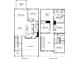 Two-story home floor plan with 5 bedrooms and 3 baths at 2030 Avalon Rdg, Conyers, GA 30013