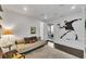 Bright library with built-in shelves and comfortable seating at 1301 Peachtree # 3B, Atlanta, GA 30309