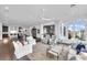 Bright and airy living area with floor-to-ceiling windows and city view at 1301 Peachtree # 3B, Atlanta, GA 30309