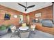 Relaxing outdoor patio with seating area and grill at 1301 Peachtree # 3B, Atlanta, GA 30309