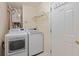 Convenient laundry room with washer, dryer, and storage at 1920 Kolb Farm Sw Cir, Marietta, GA 30008