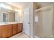 Double vanity bathroom with shower at 3365 Sardis Bend Dr, Buford, GA 30519