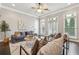 Bright and airy living room with hardwood floors and multiple windows at 3499 Village Park Nw Way # 6, Kennesaw, GA 30144