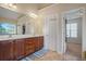 Double vanity bathroom with a separate shower and tub at 3247 Brigadier Way, Stockbridge, GA 30281