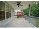 Spacious deck with ceiling fan, offering a relaxing outdoor space at 3247 Brigadier Way, Stockbridge, GA 30281