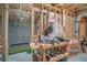 Unfinished basement with framing and space for a golf simulator at 4685 Prater Se Way, Smyrna, GA 30080