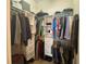 Walk-in closet with built-in shelving and ample storage for organization at 4685 Prater Se Way, Smyrna, GA 30080