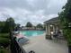 Enjoy the large community pool, with picnic tables and shady pergola at 4685 Prater Se Way, Smyrna, GA 30080