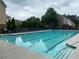 Large community pool with plenty of lounge chairs and shaded areas at 4685 Prater Se Way, Smyrna, GA 30080