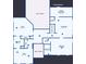 A detailed floor plan showcases the second floor's layout and room dimensions at 4685 Prater Se Way, Smyrna, GA 30080