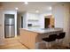 Kitchen boasts granite countertops and stainless steel appliances at 5958 King Way Walk, Lithonia, GA 30058