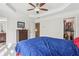 Well-lit bedroom with walk-in closet and ensuite bathroom at 2367 Millhaven Se St # 15, Smyrna, GA 30080