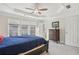 Bright bedroom featuring a large bed and ample natural light at 2367 Millhaven Se St # 15, Smyrna, GA 30080
