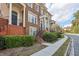 Exterior of brick townhome with steps at 2367 Millhaven Se St # 15, Smyrna, GA 30080