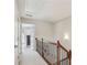 Upstairs hallway with carpet and access to bedrooms at 2367 Millhaven Se St # 15, Smyrna, GA 30080