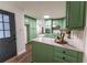 Well-maintained kitchen featuring updated appliances, marble countertops, and lots of cabinets at 3800 William Paul Dr, Austell, GA 30106
