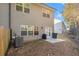 Townhome backyard with small patio and fenced yard at 402 Mulberry Se Row, Atlanta, GA 30354