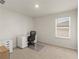 Home office with white desk and comfortable office chair at 7767 Richmond Trl, Fairburn, GA 30213