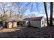 Large backyard with shed and mature trees at 1110 1St Nw St, Atlanta, GA 30318