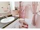Bathroom with tub, shower, toilet and vanity at 95 Brandon Dr, Covington, GA 30016