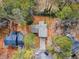 Aerial view showing home's location and surrounding area at 4611 Eberline Ct, Stone Mountain, GA 30083