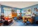 Home office with wood desk and comfortable armchair at 3781 Narmore Ne Dr, Atlanta, GA 30319