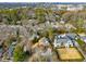 Aerial view showing the neighborhood, landscaping, and multiple homes, offering a glimpse of the area at 490 Rock Springs Ne Rd, Atlanta, GA 30324