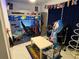 Fun bedroom with a loft bed and a playful birthday theme at 1876 Connally Dr, East Point, GA 30344