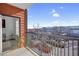 Private balcony offering city and treetop views at 525 Parkway Ne Dr # 404, Atlanta, GA 30354