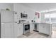 Modern kitchen with stainless steel appliances and white cabinetry at 525 Parkway Ne Dr # 404, Atlanta, GA 30354