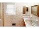 Bathroom with sink, vanity, and window at 2963 Thompson Cir, Decatur, GA 30034