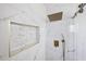 Modern shower with marble tile and a niche at 3293 Abbeywood Dr, Decatur, GA 30034