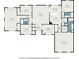 Detailed floor plan showcasing the layout and dimensions of rooms, including bedrooms, baths, living areas, and kitchen at 675 Mayes Rd, Powder Springs, GA 30127