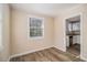 Cozy dining area with hardwood floors and kitchen view at 1903 Wildwood Dr, Decatur, GA 30032